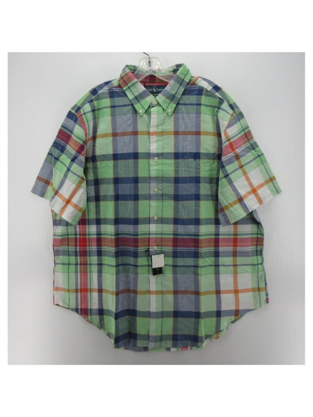 Ralph Lauren Shirt XXL Button Down Plaid Classic Fit Preppy Pony Woven